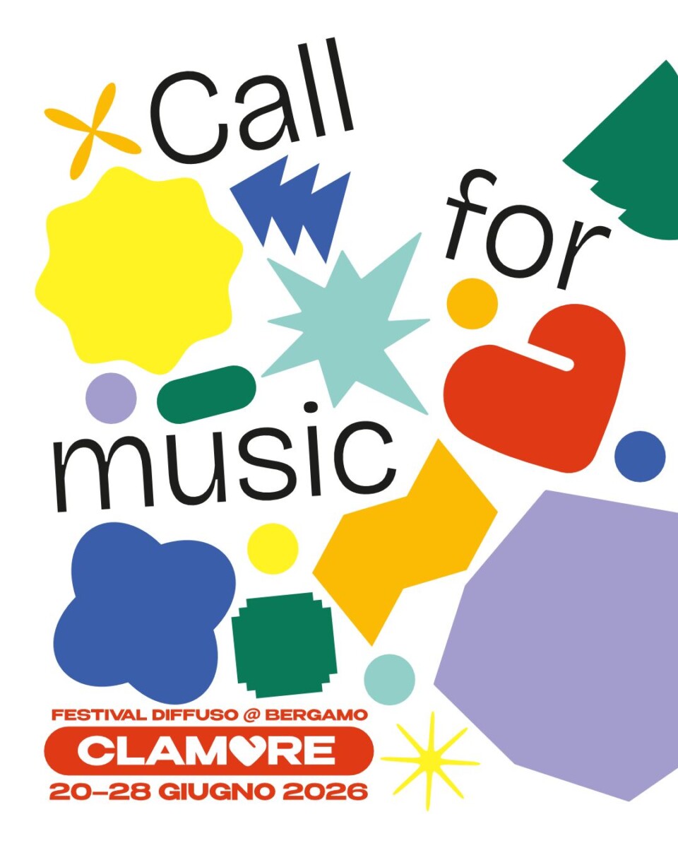 Bergamo si prepara a nove giorni di musica diffusa con Clamore Festival 2026 (dal 20 al 28 Giugno)