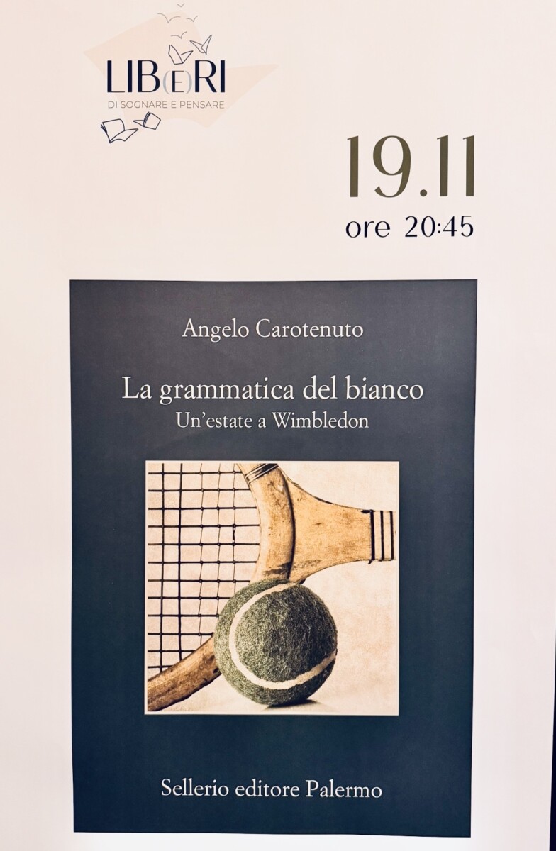 Presentazione del libro “La grammatica del bianco” al Circolino in Città Alta